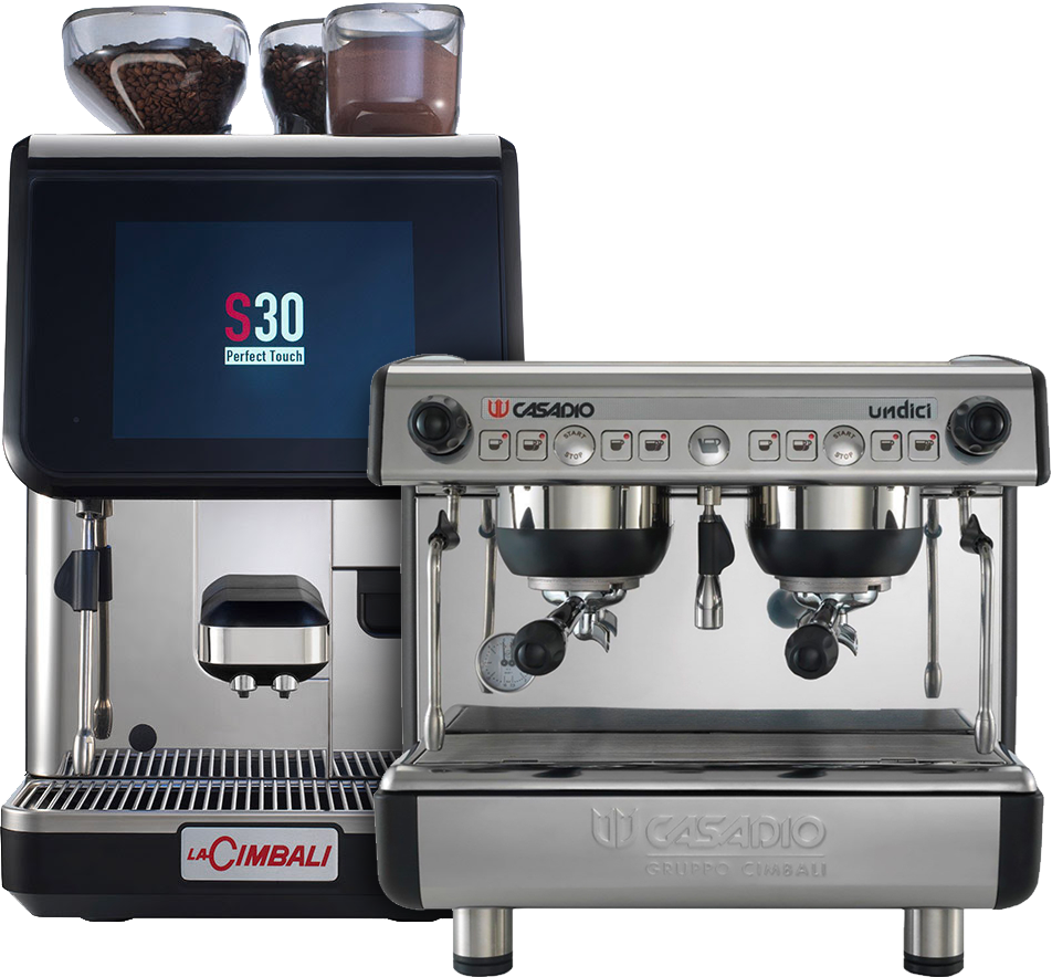 Lavazza coffee machine and vending machines