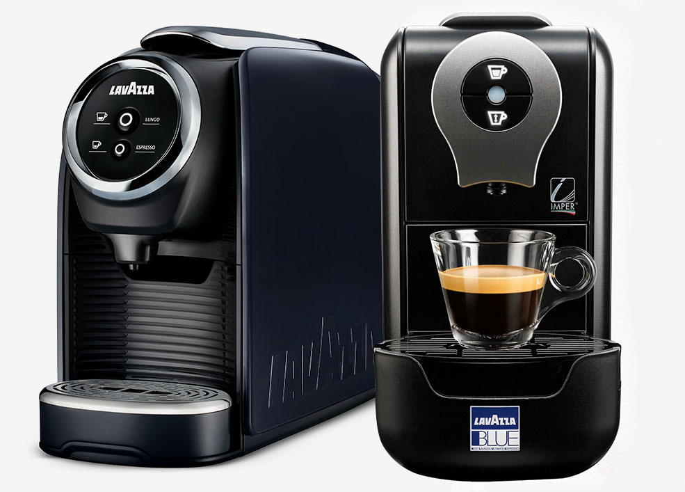 Lavazza machine and vending machine