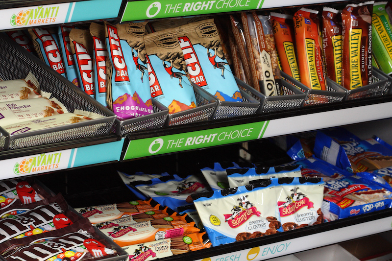 Las Vegas, Southern California and San Diego break room and vending machine