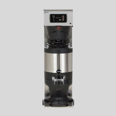 3-burner brewer with vending machine